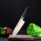 Нож кухонный Samura Mo-V, сантоку, лезвие 18 см - фото 2110535