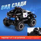 Машинка на пульте управления «Джип. Полиция», работает от батареек, цвет чёрный - Фото 3