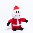 Игрушка мягкая для собак «Дед мороз» с пищалкой, 26×15 см - Фото 7