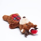 Игрушка мягкая для собак «Олень» с пищалкой, 31×17 см - Фото 5