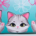 Сумка детская текстильная «Котята», 2 кармана, 22×14×6 см 7998831 - фото 16368024