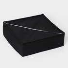 Органайзер для хранения белья «Смарт», 24 ячейки, 32×32×10 см, цвет чёрный - Фото 5