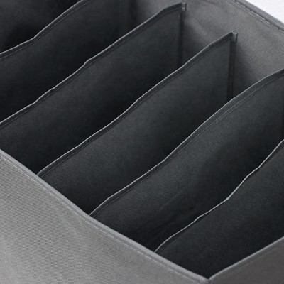 Органайзер для хранения белья «Смарт», 6 ячеек, 44×29×22 см, серый