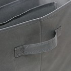 Органайзер для хранения белья «Смарт», 6 ячеек, 44×29×22 см, серый - Фото 4