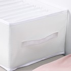 Органайзер для хранения белья «Арктик», 9 ячеек, 32×25×17 см, цвет белый - Фото 5