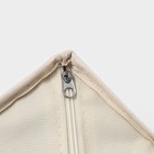 Органайзер для хранения белья с прозрачной крышкой Доляна «Тео», 12 ячеек, 32×23×12 см, цвет серый - Фото 8