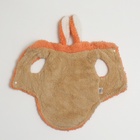 Костюм «Зайка», размер XS (ДС 20 см, ОШ 21 см ОГ 30 см), оранжевый - Фото 6