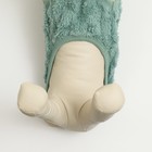 Свитер вязанный, велюр, размер S (ДС 25, ОШ 24, ОГ 35 см), бирюзовый - Фото 4