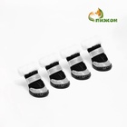 Ботинки для животных «Ой, мороз», набор 4 шт., 1 размер, чёрные - Фото 2