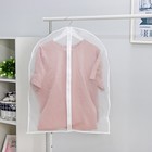 Чехол для одежды, 80×60 см, PEVA, цвет белый - фото 319129762