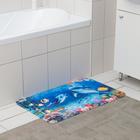 Коврик Доляна «Морской мир», 49×80 см - Фото 1