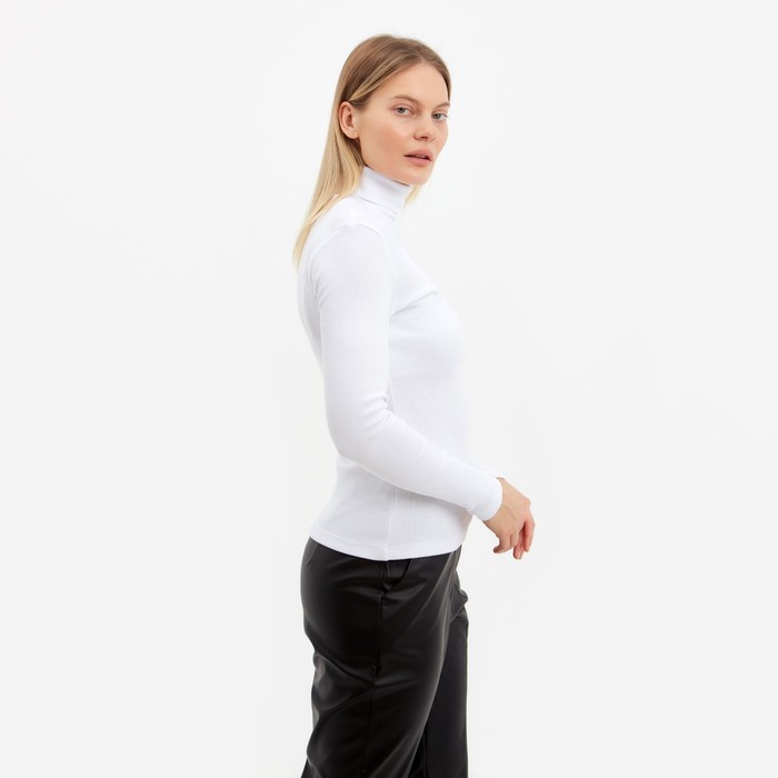 Водолазка женская, цвет белый, размер 42-44 (S) 58032