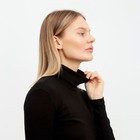 Водолазка женская, цвет чёрный, размер 42-44 (S) - Фото 5