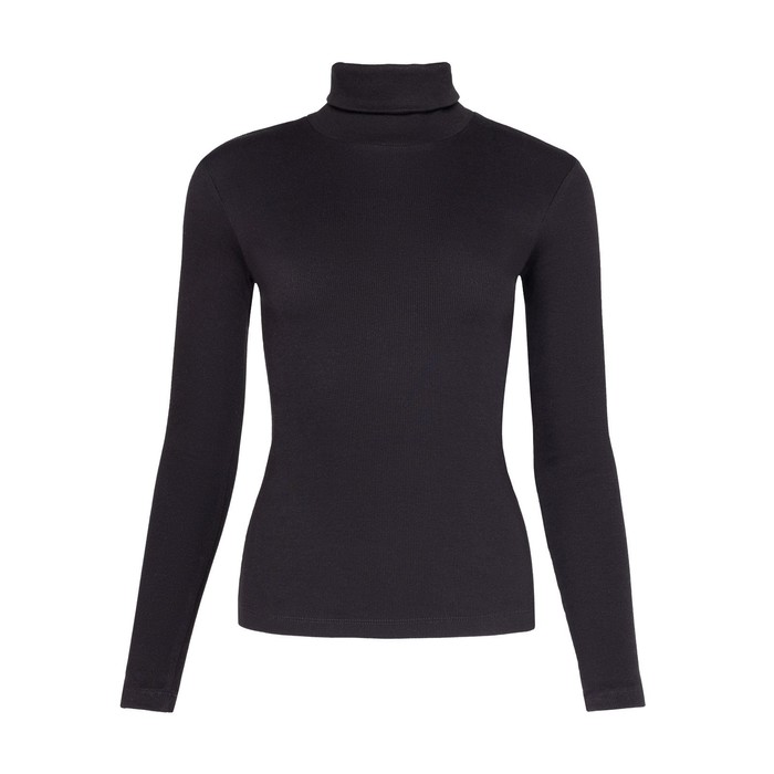 Водолазка женская, цвет чёрный, размер 46-48 (L) 58037