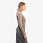 Водолазка женская, цвет коричневый, размер 42-44 (S) - Фото 2