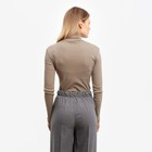 Водолазка женская, цвет коричневый, размер 44-46 (M) - Фото 6