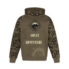 Толстовка мужская НАЧЁС, цвет светлый-хаки, размер 52 (2XL) - Фото 5