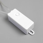 УЦЕНКА Гирлянда «Занавес» 1.6×1.6 м, роса, IP20, серебристая нить, 160 LED, свечение мульти, 8 режимов, 220 В 9365079