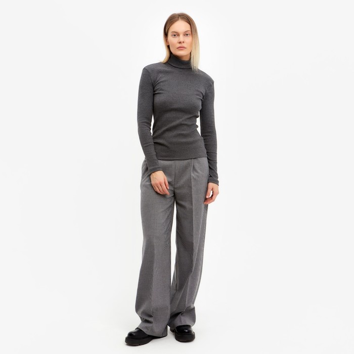 Водолазка женская, цвет серый, размер 42-44 (S) 58040