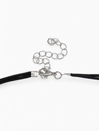 Чокер «Сердце», цвет чёрный в серебре, L= 35 см - Фото 3