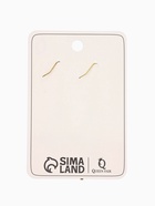 Серьги висячие со стразами «Восток» веер, цвет красный в чернёном золоте, 9 см - фото 68108184