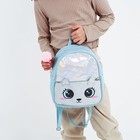 Рюкзак детский с блестящим карманом «Котенок», 27х23х10 см - Фото 7