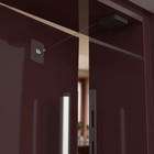 Доводчик дверной ТУНДРА, до 20 кг, черный, натяжение 500 г, длина троса 100 см - Фото 4