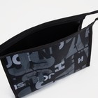 Косметичка на молнии, цвет чёрный - Фото 3