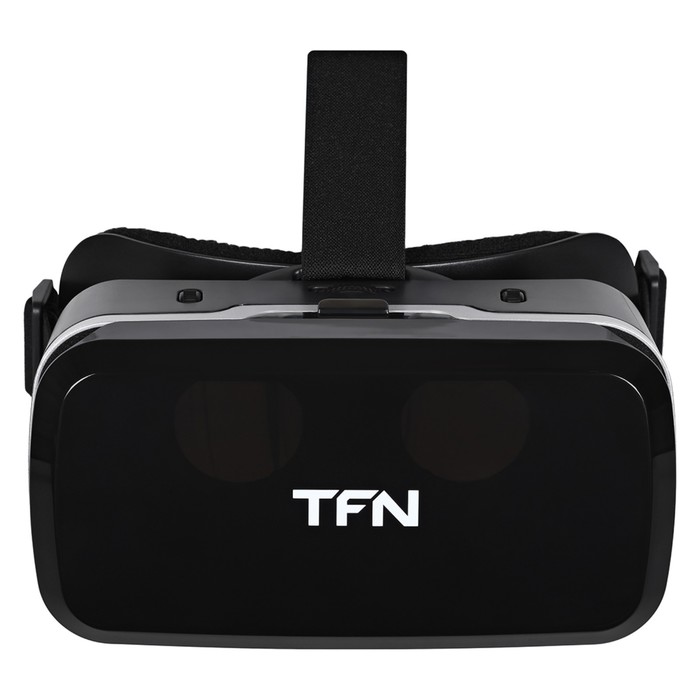 3D Очки виртуальной реальности TFN VR VISON, смартфоны до 6,5", регулировка, черные - Фото 1