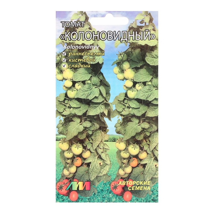 Семена Томат «Колоновидный», детерминантный, среднерослый 0.02 г, «Любовь Мязина» - Фото 1