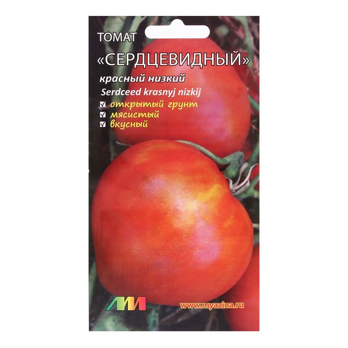 Семена Томат "Сердцеед красный низкорослый",детерминантный 5 шт - Фото 1
