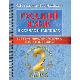 Русский язык в схемах и таблицах с тестами. 2 класс. Узорова О. В., Нефёдова Е. А.