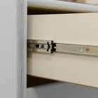 Тумба узкая с дверцей «Алеро», 410×435×515 мм, ручка-кнопка, велюр, цвет velutto 51 - Фото 4