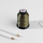 Нитки обувные, 86Л, 250 м, цвет тёмно-зелёный (комплект 5 шт) - фото 24316117