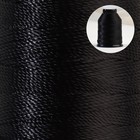 Нитки обувные, 270Л, 100 м, цвет чёрный - Фото 2