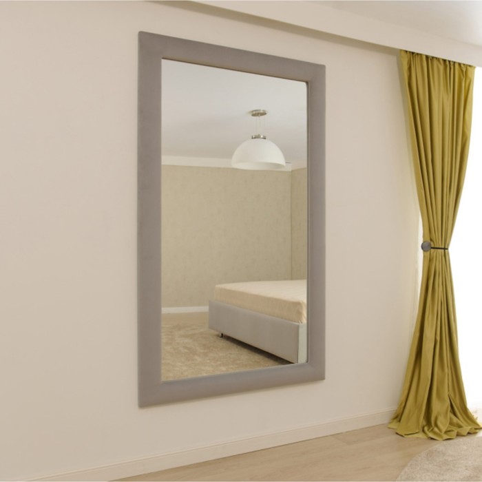 Зеркало большое «Рондель», 1705 × 1005 мм, гладкое, велюр, цвет velutto 51