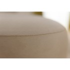 Пуф круглый малый «Рондель», 900×900×500 мм, металлические пуговицы, цвет лунный луч - Фото 3