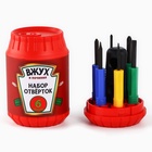 Подарочный набор инструментов в банке «Вжух», 6 предметов - Фото 3