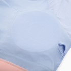Купальник женский раздельный MINAKU с закрытыми плечами, цвет голубой, размер 46 - фото 4602106
