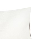 Наволочка декоративная «Этель. Геометрия», 45×45 см, белая/серая - Фото 3