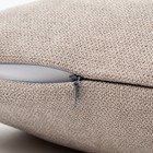 Наволочка декоративная «Этель. Геометрия», 45×45 см, белая/серая - Фото 5