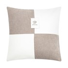 Наволочка декоративная «Этель. Геометрия», 45×45 см, белая/серая - Фото 6