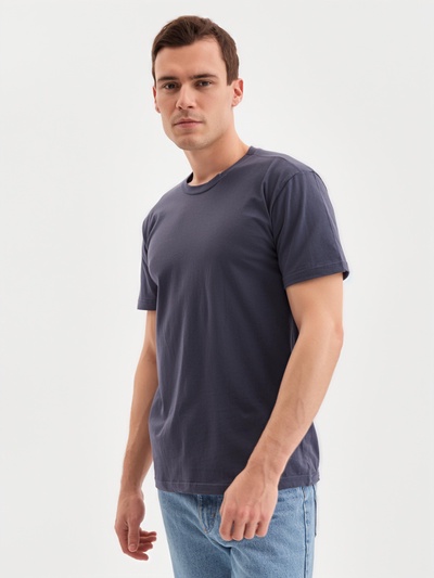 Футболка мужская Collorista, плотность 145 г/м², серая, размер 46-48