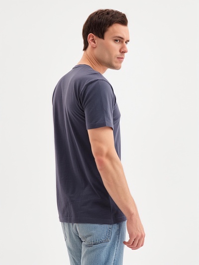 Футболка мужская Collorista, плотность 145 г/м², серая, размер 46-48