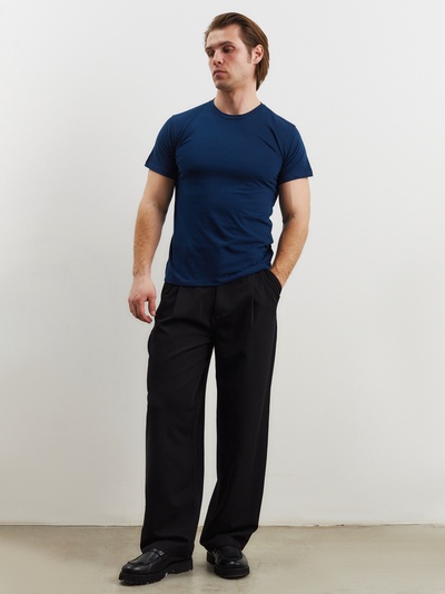 Футболка мужская Collorista, размер 50-52, тёмно-синяя