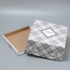 Коробка под торт, кондитерская упаковка «Подарок», 24 х 24 х 12 см - Фото 3