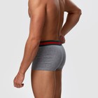 Трусы боксеры мужские, цвет серый МИКС, размер 54 9177516