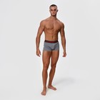 Трусы боксеры мужские, цвет серый МИКС, размер 56 - фото 53376425