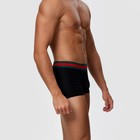 Трусы боксеры мужские, цвет чёрный МИКС, размер 56 - фото 50968972