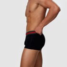 Трусы боксеры мужские, цвет чёрный МИКС, размер 56 - фото 50968973